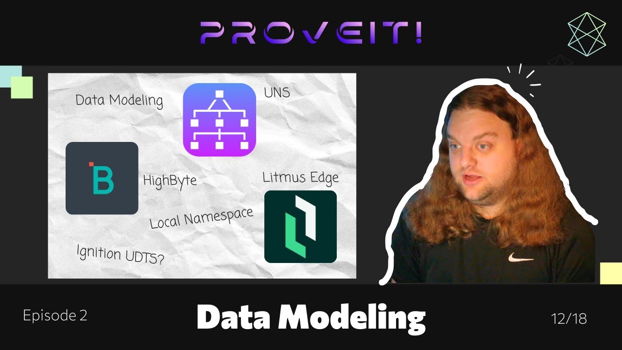 ProveIt! Data Models... comparing Data Ops using HighByte, Litmus Edge, & Ignition UDT's