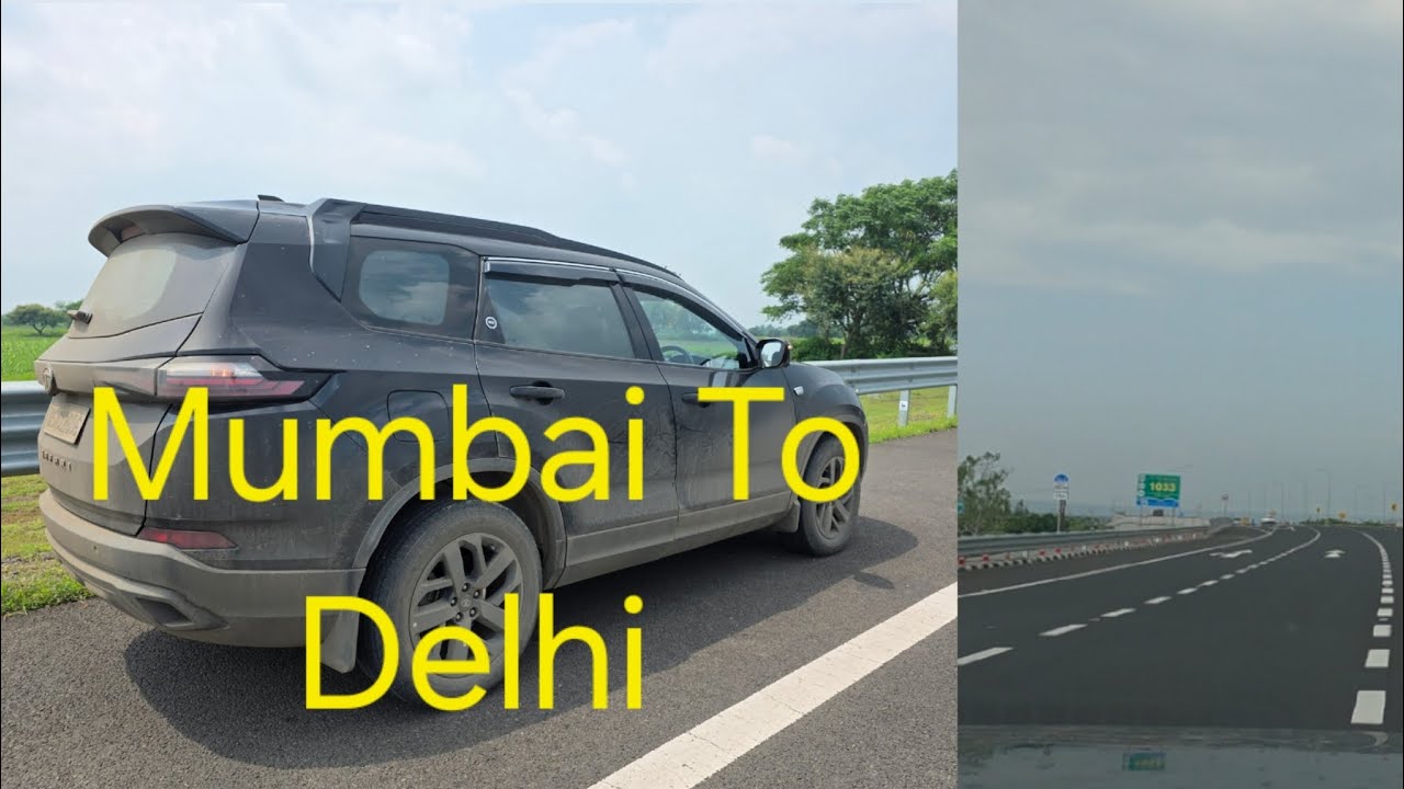 Mumbai To Delhi Via Indore ! 24 hrs Road Trip Back Home ! Tata Safari !
