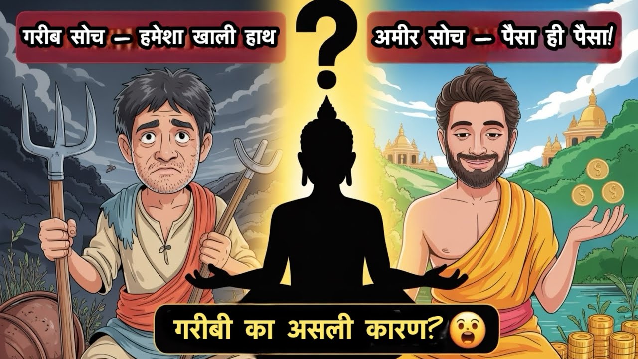 गरीब होने का असली कारण मिल गया! ⚠️ बुद्ध की ये कहानी ज़रूर सुनें 💰 | Video 410