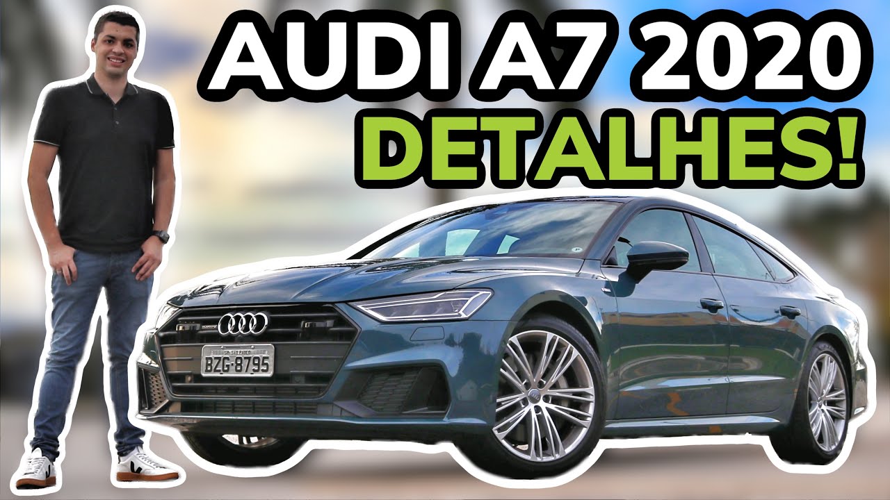 NOVO AUDI A7 2020 EM DETALHES - Falando de Carro