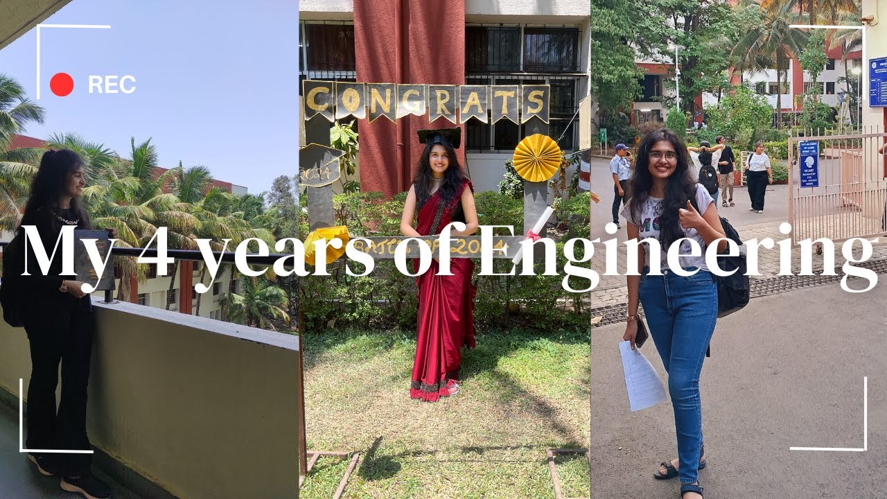 My 4 Years of Engineering Journey 🏫👩🏻&zwj;🎓👩🏻&zwj;💻💯 #pict #college #mhtcet #engineering #journey #vlog
