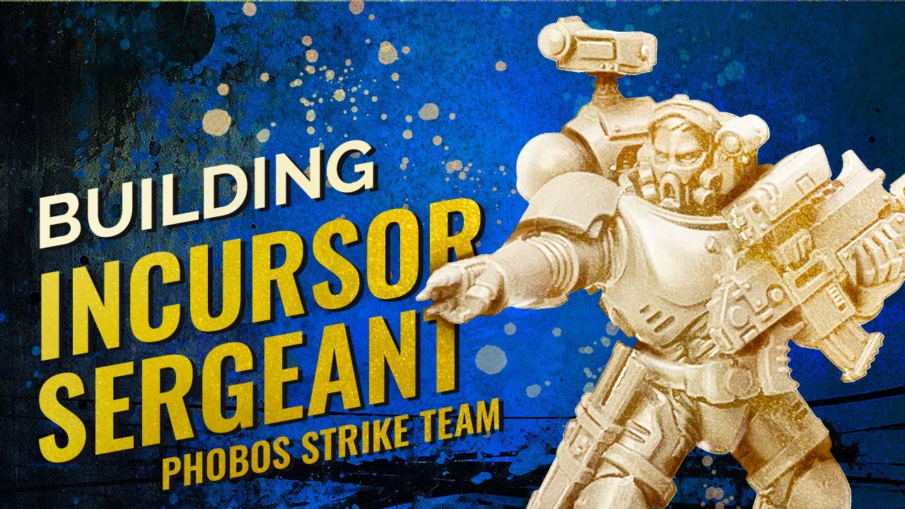 Incursor Sergeant Model Build: Detailed Assembly Instructions