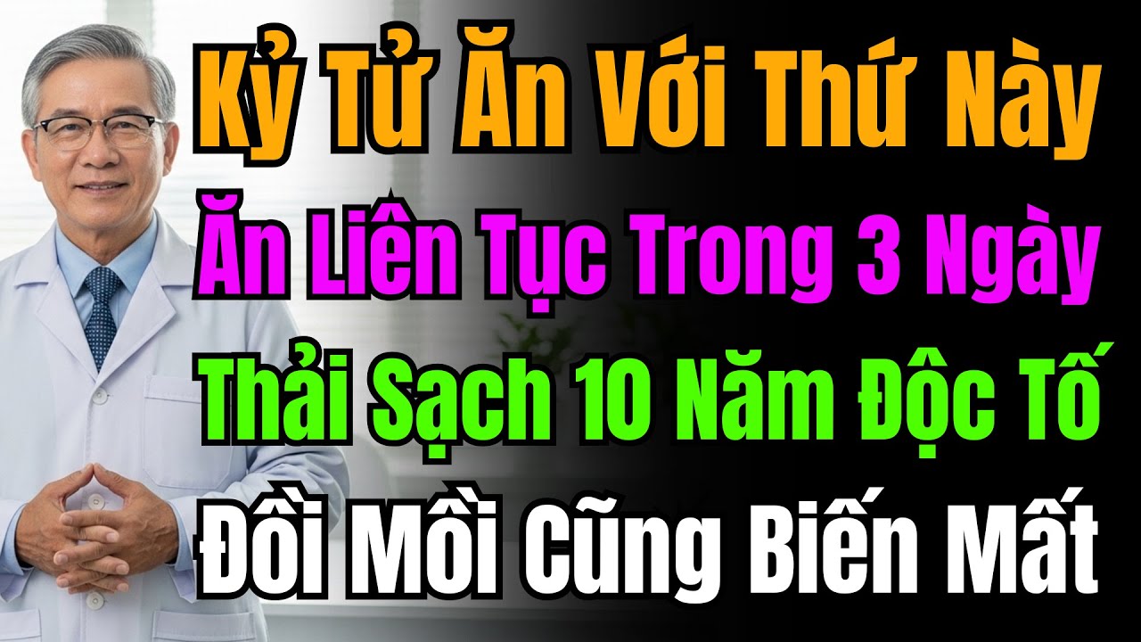 Bí Quyết Thải Độc Thấp Khí: Kỷ Tử Thêm Một Thứ, Uống 3 Ngày Đào Thải Sạch 10 Năm Thấp Độc.