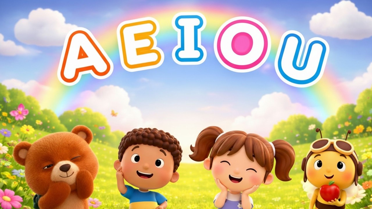 Aprendendo as Vogais – Música Infantil Educativa | Turma da Jade