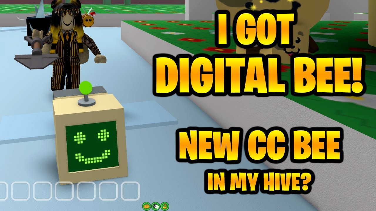 I GOT DIGITAL BEE in Bee Swarm Simulator!