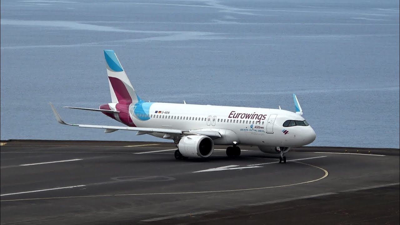 Madeira Airport - D-AENI - Airbus A320 251N - Eurowings to Cologne