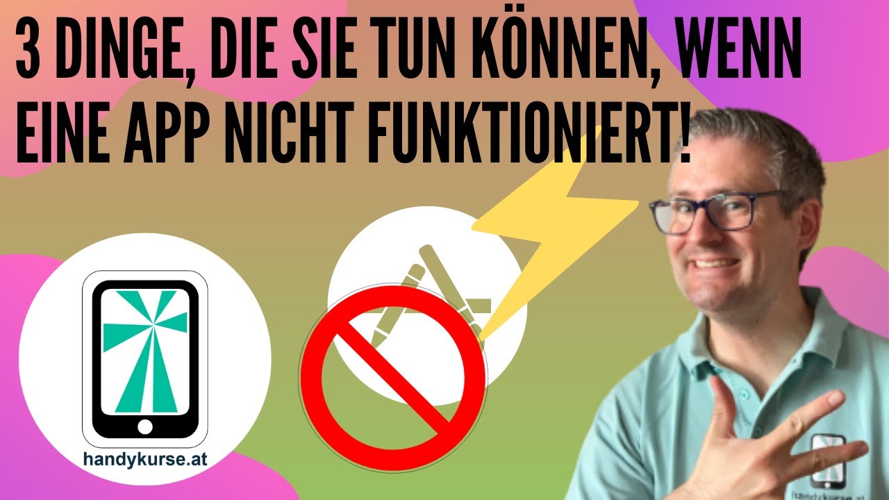 3 Dinge, die Sie tun können, wenn eine App nicht funktioniert!