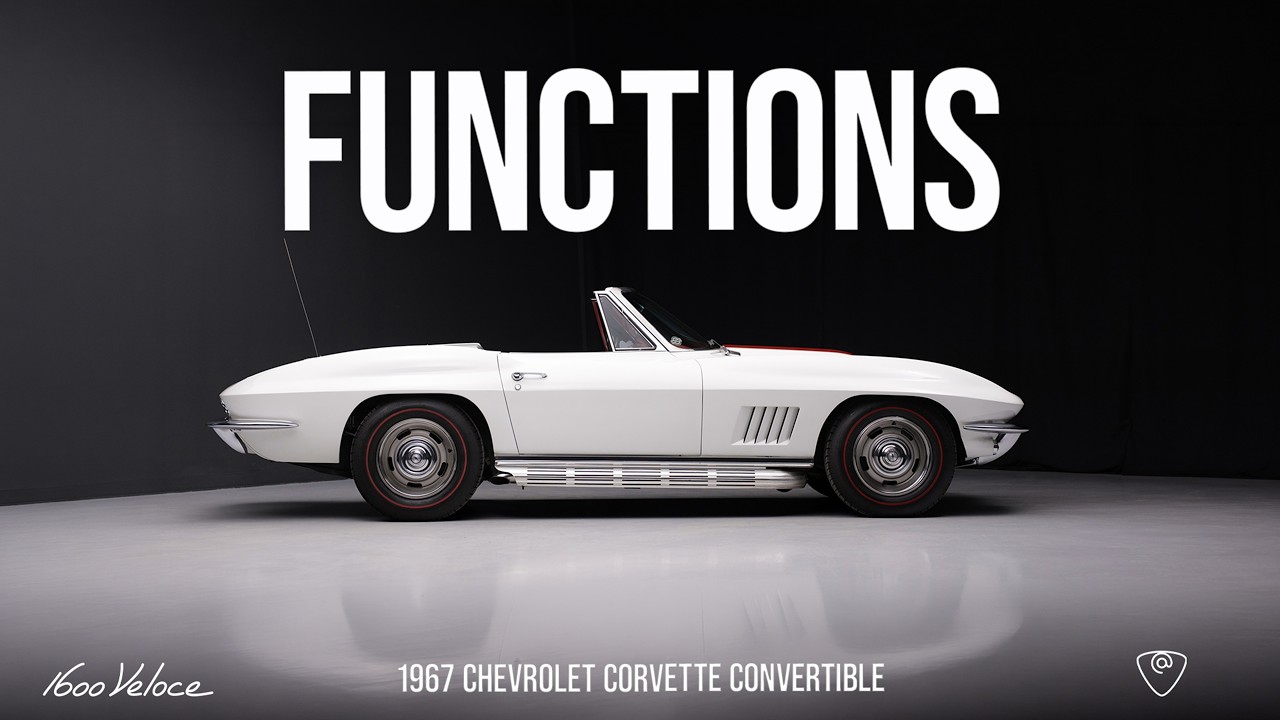 1967 Chevrolet Corvette Convertible | Functions