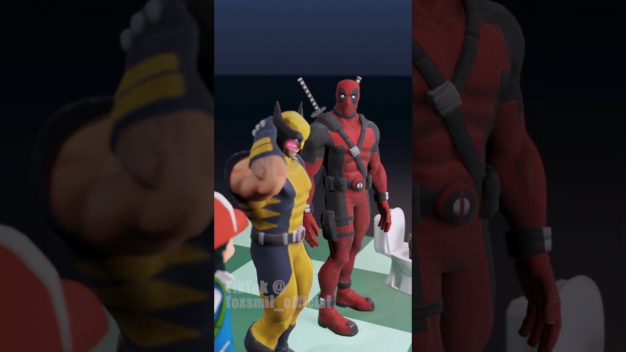 Who's that Pok&eacute;mon? 57| Deadpool & Wolverine X Pikachu #pokemon  #memes