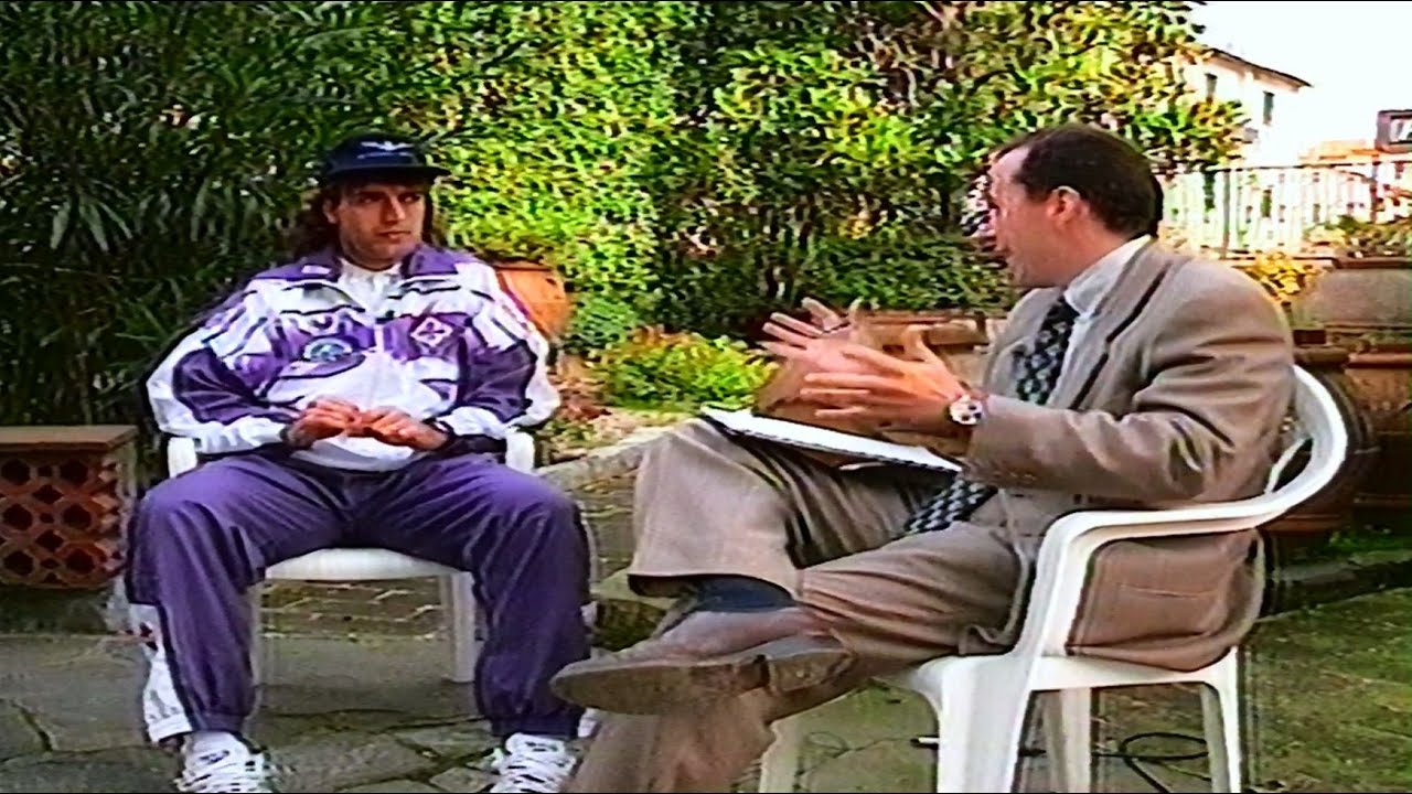 BATISTUTA INTERVIEW (FIORENTINA) | Serie A | Fiorentina vs. Sampdoria (27-11-1994) ~ Highlights