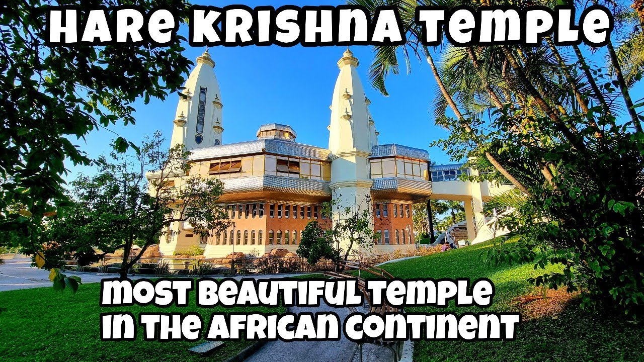Beautiful Hare Krishna Temple in Chatsworth South Africa