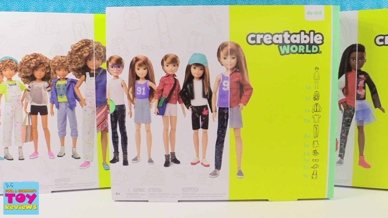 Creatable World Dolls For Everyone Mix & Match Fashions Kit | PSToyReviews