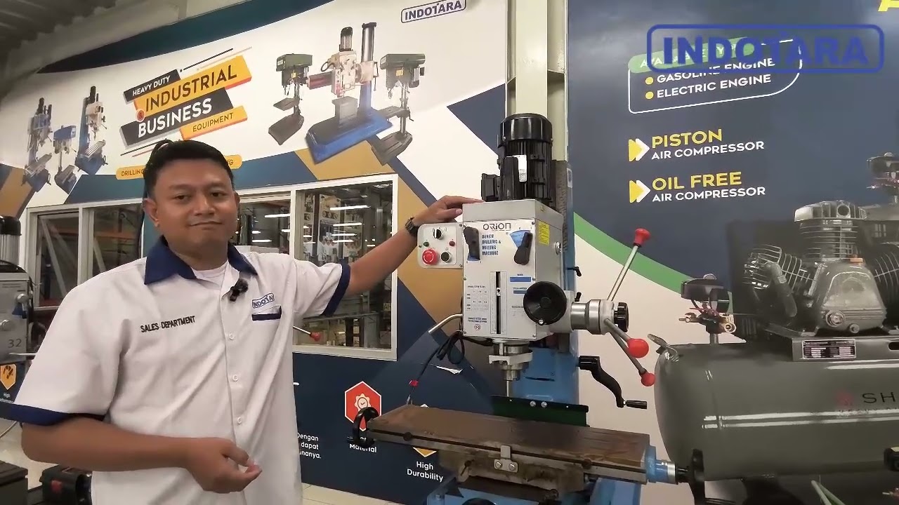 Orion Bench Drilling ZX7045-Worth It Buat Bengkel Kecil & UKM.
