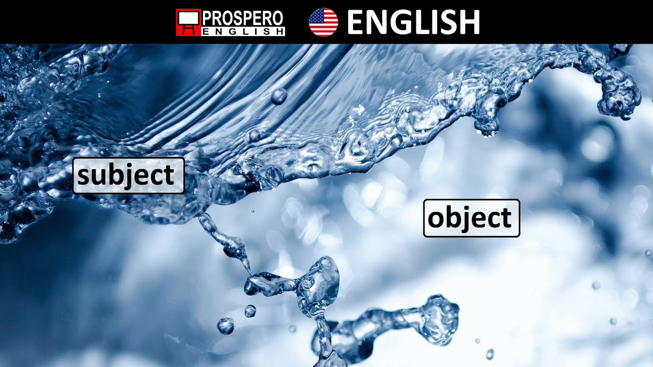Nouns as Subjects and Objects
