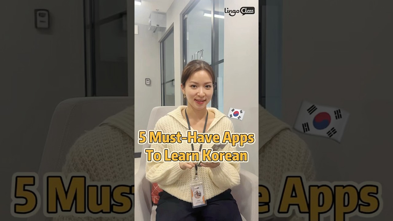 5 Must-Have Apps to Learn Korean 🇰🇷📱