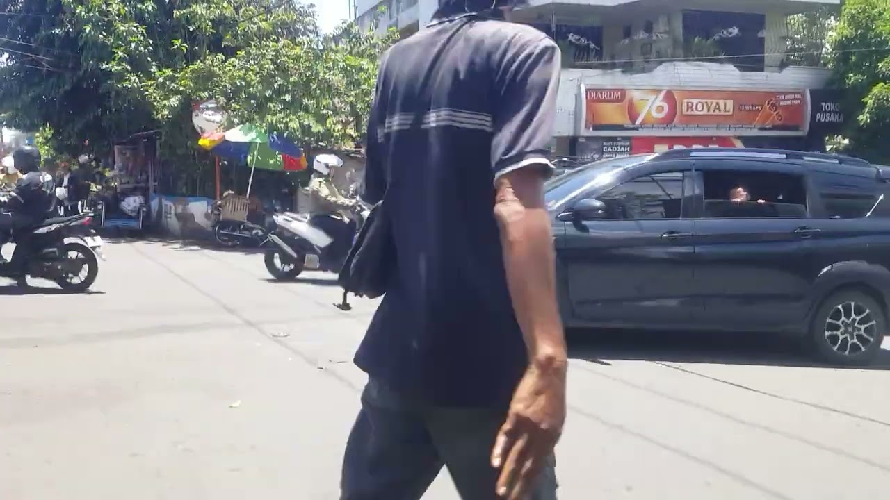 Perjalanan pulang dari pasar gadang lama kota malang jalanya rame skali lumayan macet