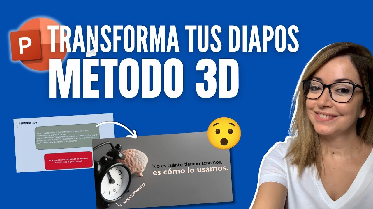 Cómo lograr diapositivas PROFESIONALES con el MÉTODO 3D
