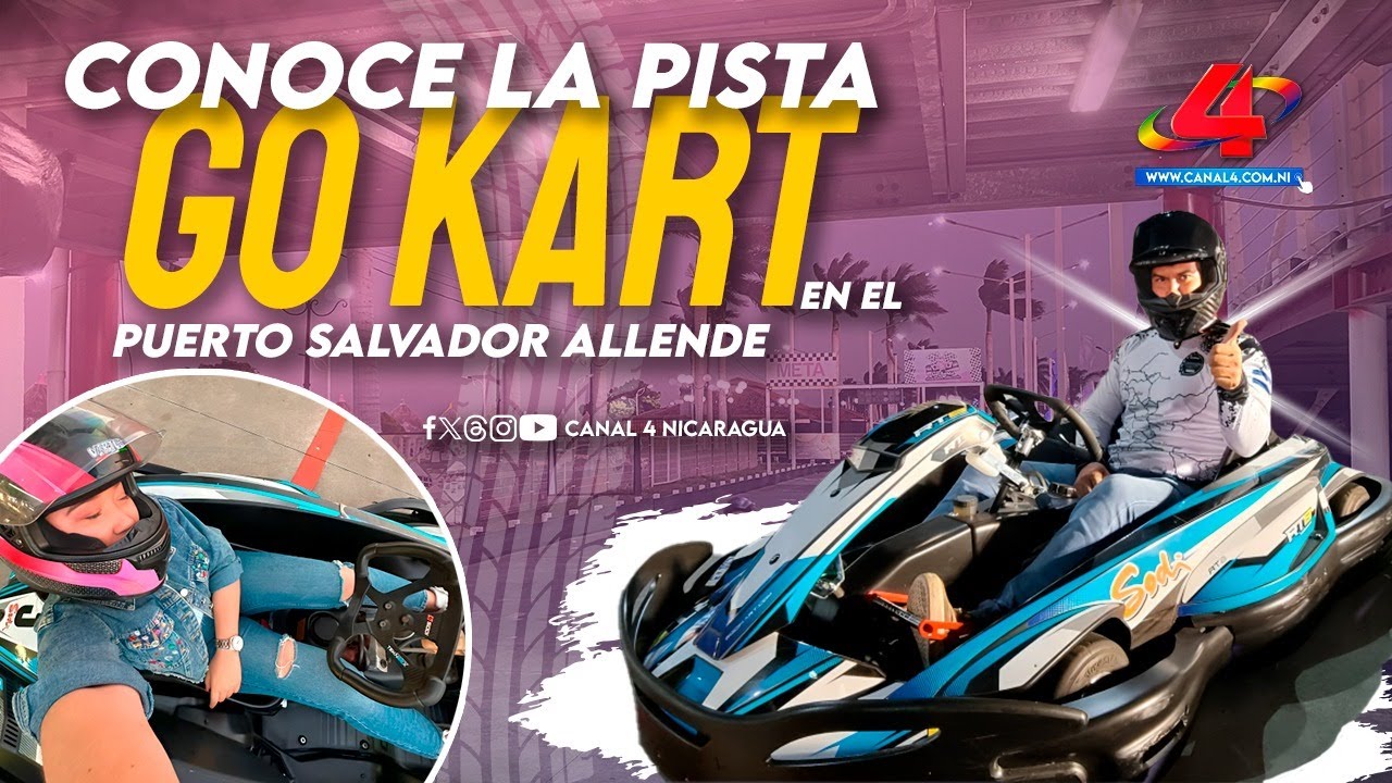 Conoce la pista Go Kart en el Puerto Salvador Allende