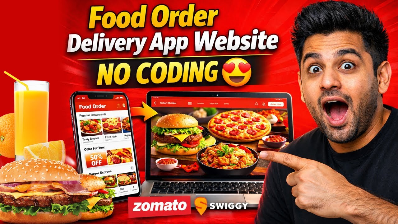 LAST CHANCE! Build Your Own Food Delivery Website like Zomato in 2026 #design