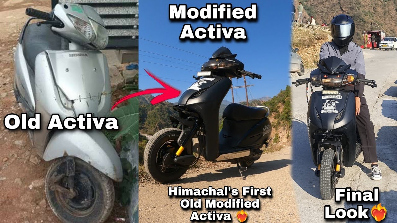 Old Activa Modifications || Modified Activa 2010 Model || Aadi Motovlogs