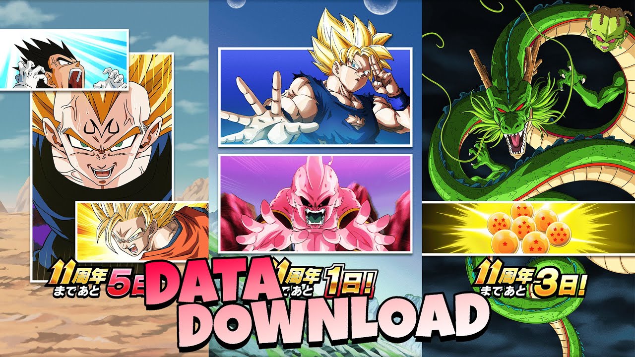 DATA DOWNLOAD de la CUENTA ATRAS del 11 ANIVERSARIO! EZAS, WALLPAPERS y EVENTOS del GENKIDAMATSURI