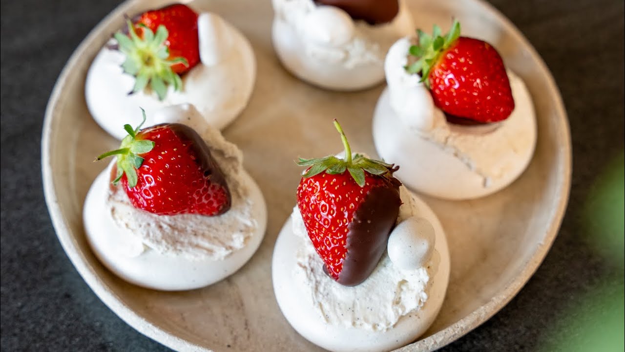 Mini pavlova façon dessert chic : la recette facile et bluffante