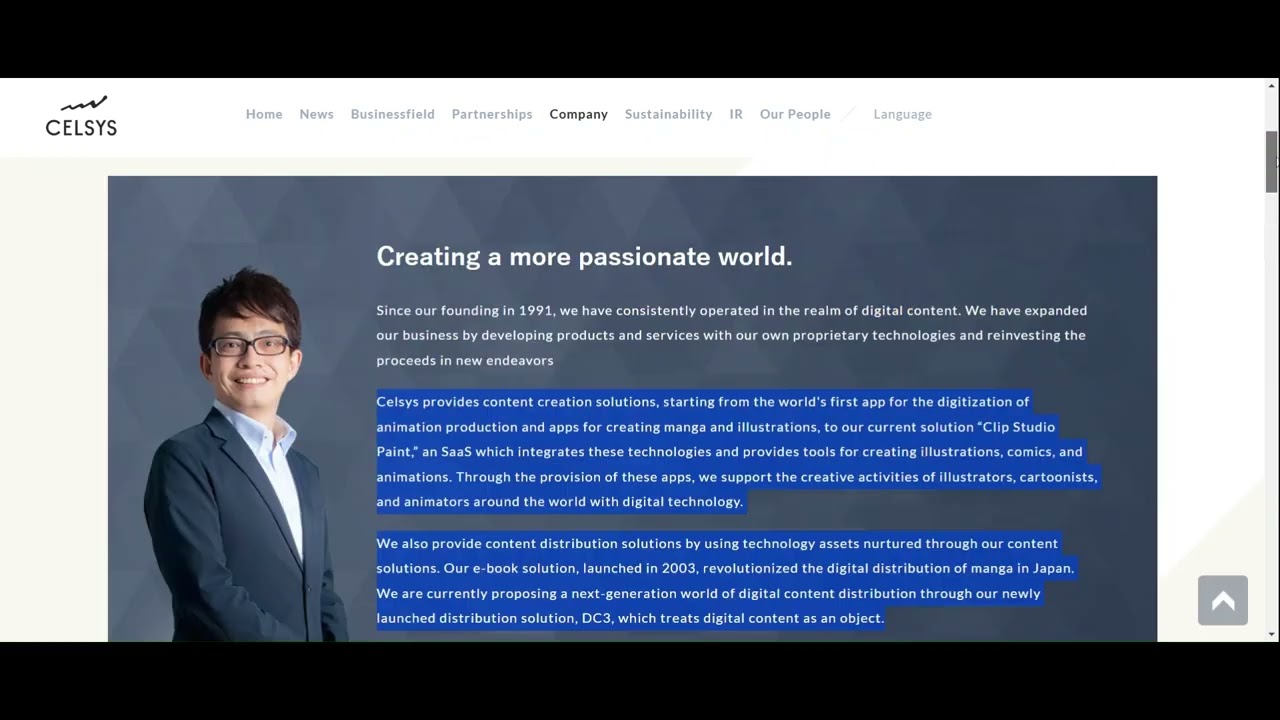 Celsys Website Review 2025