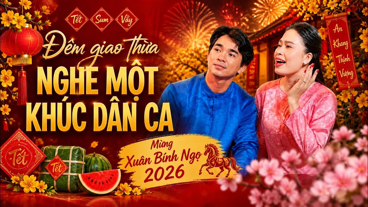 ĐÊM GIAO THỪA NGHE MỘT KHÚC DÂN CA| Tâm sự những người xa quê| THU HIỀN-HÙNG TÂM