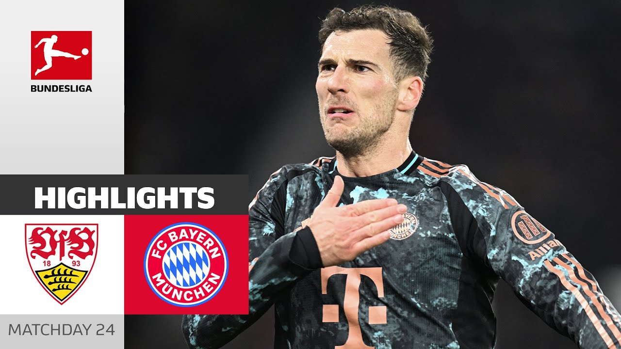 Bayern Marches On! | VfB Stuttgart - FC Bayern München 1-3 | Highlights | MD 24 – Bundesliga 2024/25