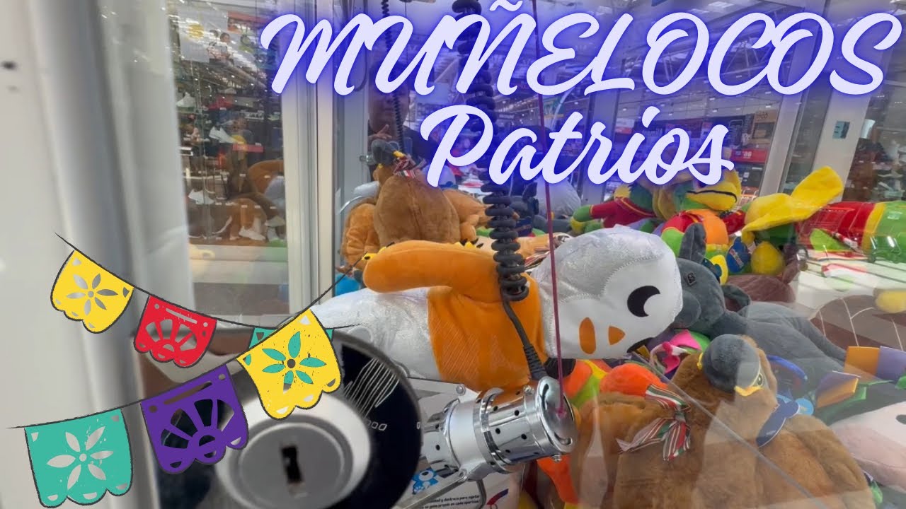 1ra parte muñelocos patrios 2025 , nos fuimos de cacería a las máquinas de garras 