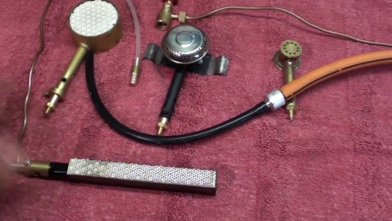 Gas burner alternative for live steam engines