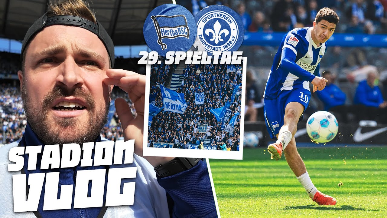 HERTHA BSC vs. SV DARMSTADT | Den nächsten Sprung schaffen... | STADIONVLOG