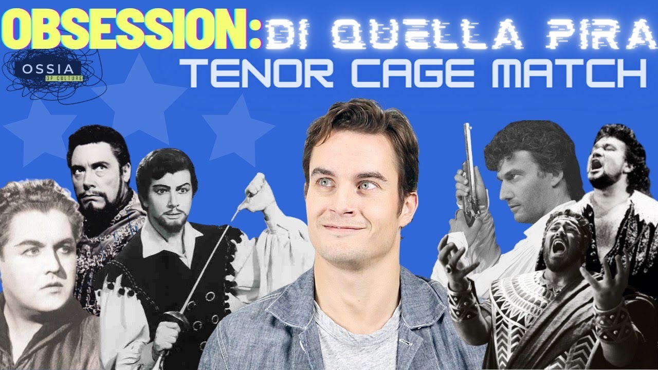 out-of-work opera director reacting to opera tenors singing 