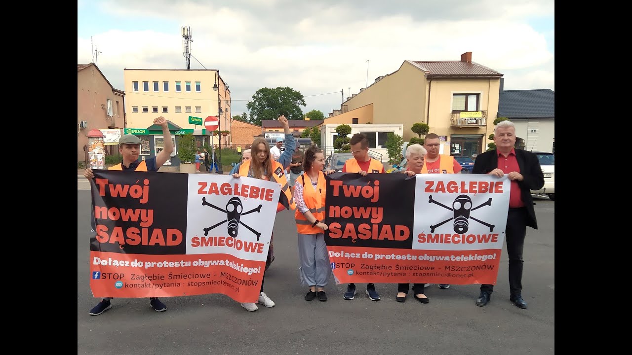 Protest przeciwko Zagłębiu Śmieciowemu - Mszczonów (10.06.2022)