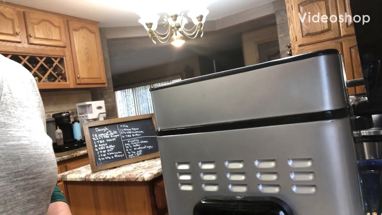 Making Cinnamon Rolls Using Bread Machine by Cooking with Crystaline
