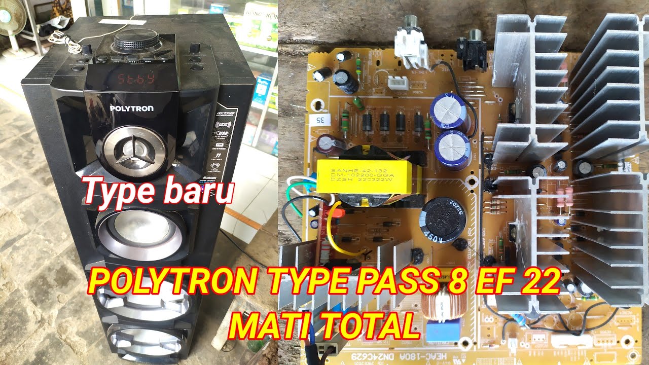 Polytron aktif type PAS 8 EF 22 MATI TOTAL #volg 179