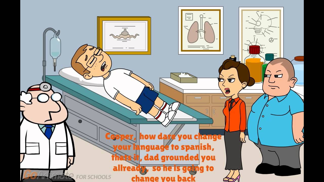 Cooper gets Language Surgery while Grounded