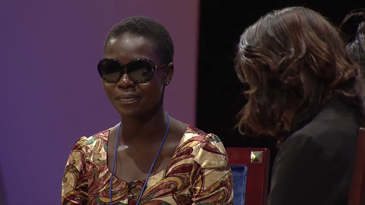 Chibok Girls at the Opening Plenary of GESF 2017