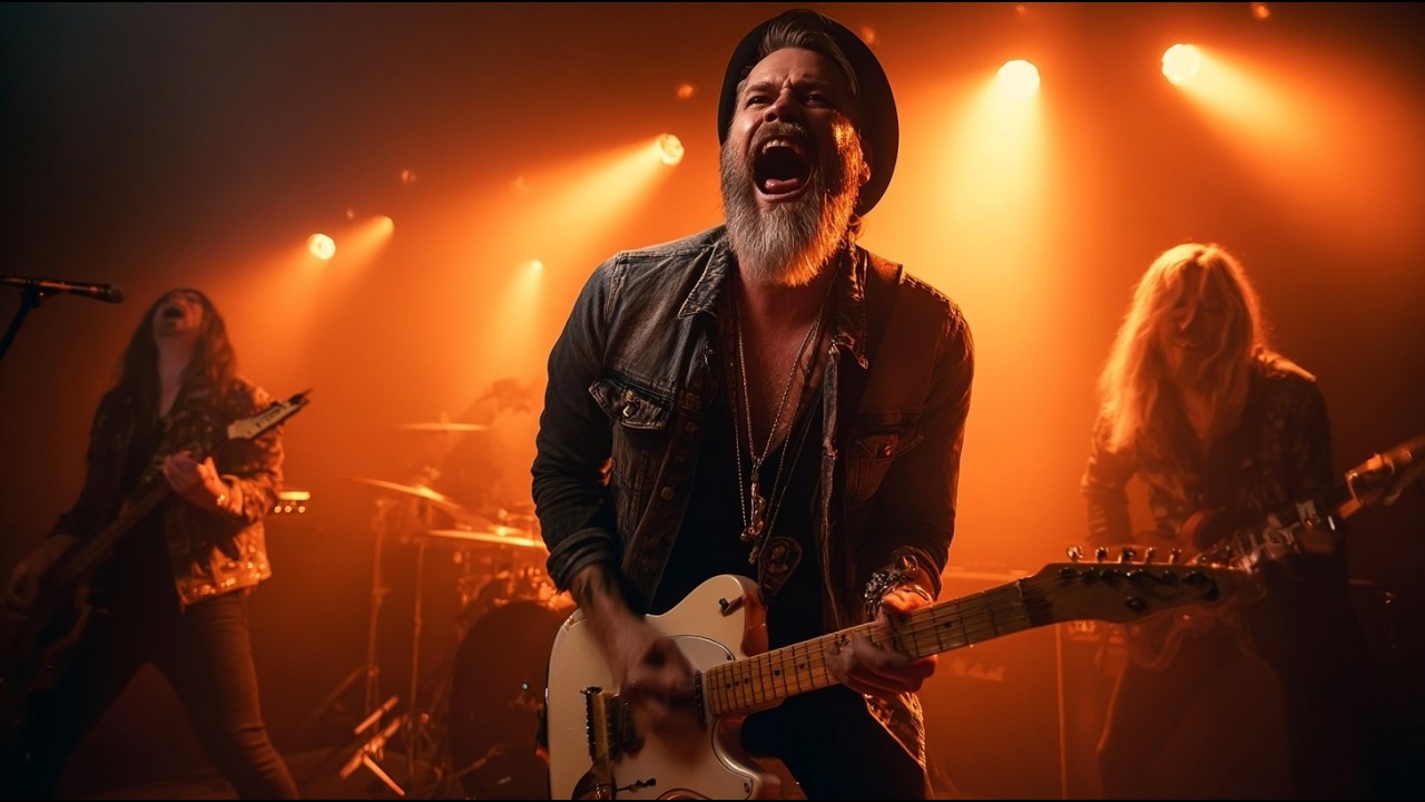 Jimi Hendrix, ZZ Top, BB King, Eric Clapton 🎸 Classic Blues Rock with Soulful Rock Vocals