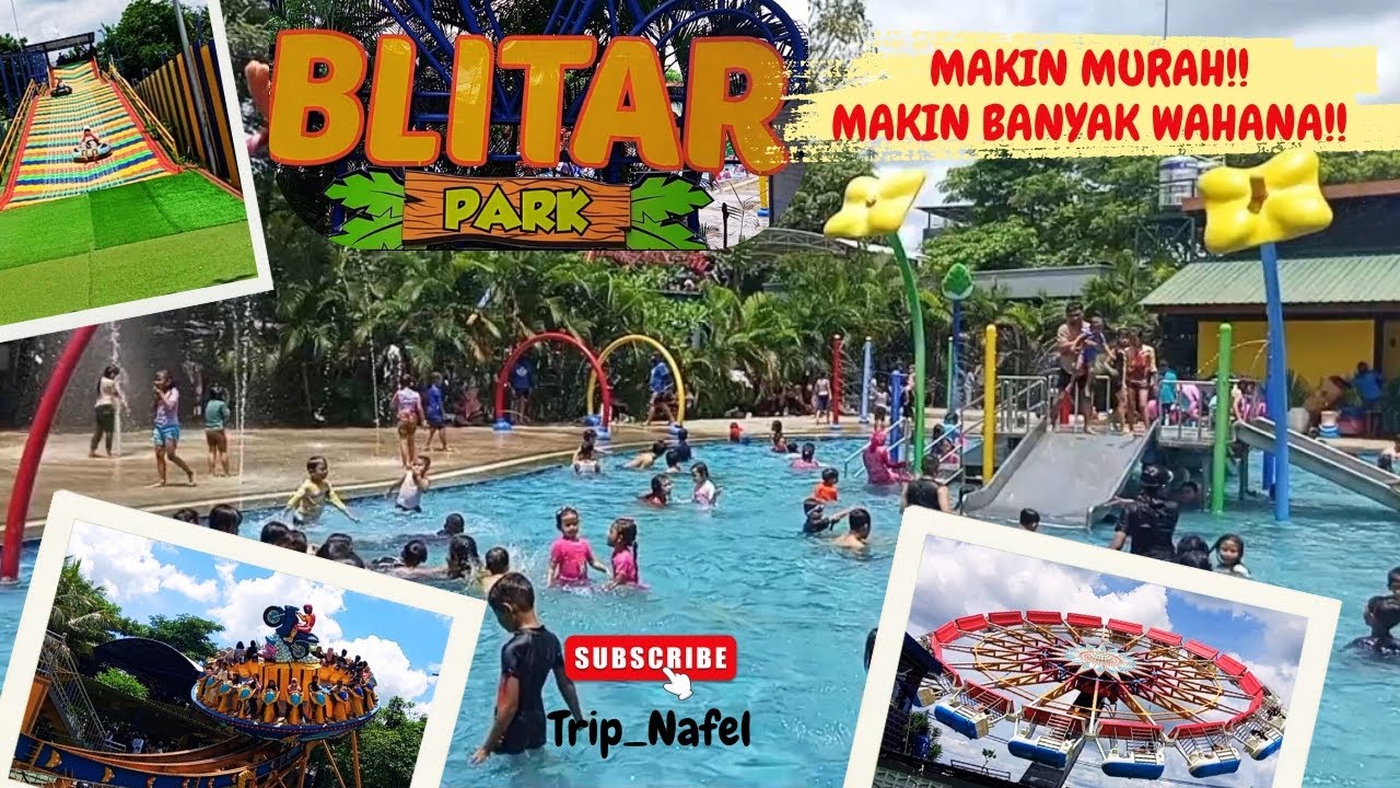 Wisata Hits, Murah dan Banyak Wahana di Blitar Park || Wisata Murah di Blitar Jawa Timur 