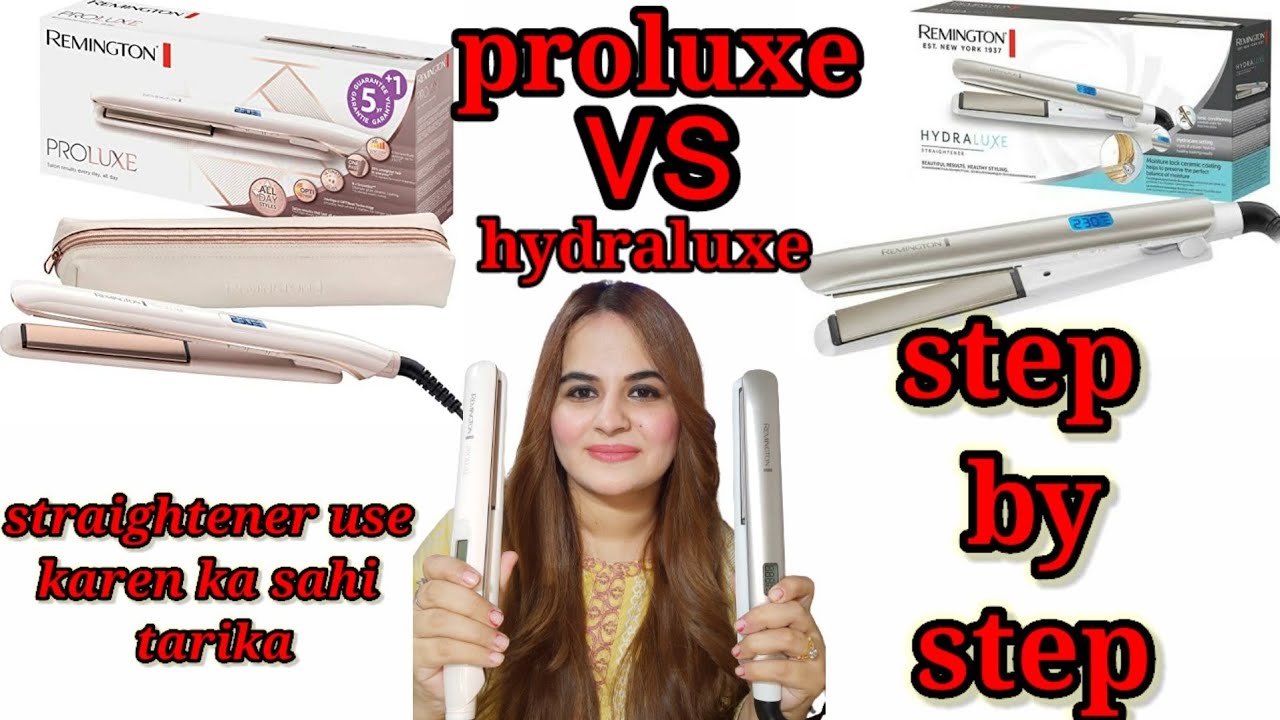 Best Remington hair straightener| proluxe S9100 vs hydraluxe s8901 straightener