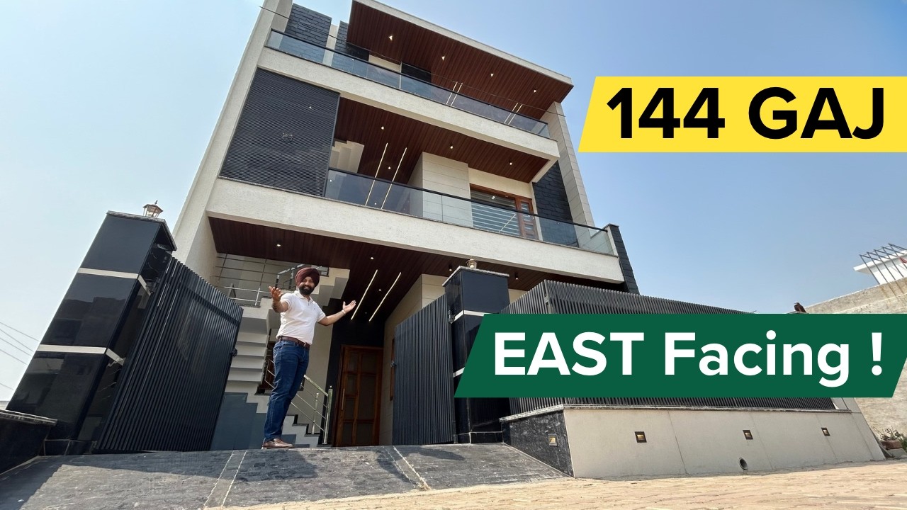 144 Gaj WIDE Front House Near Airport Road | Sector 123, Mohali !