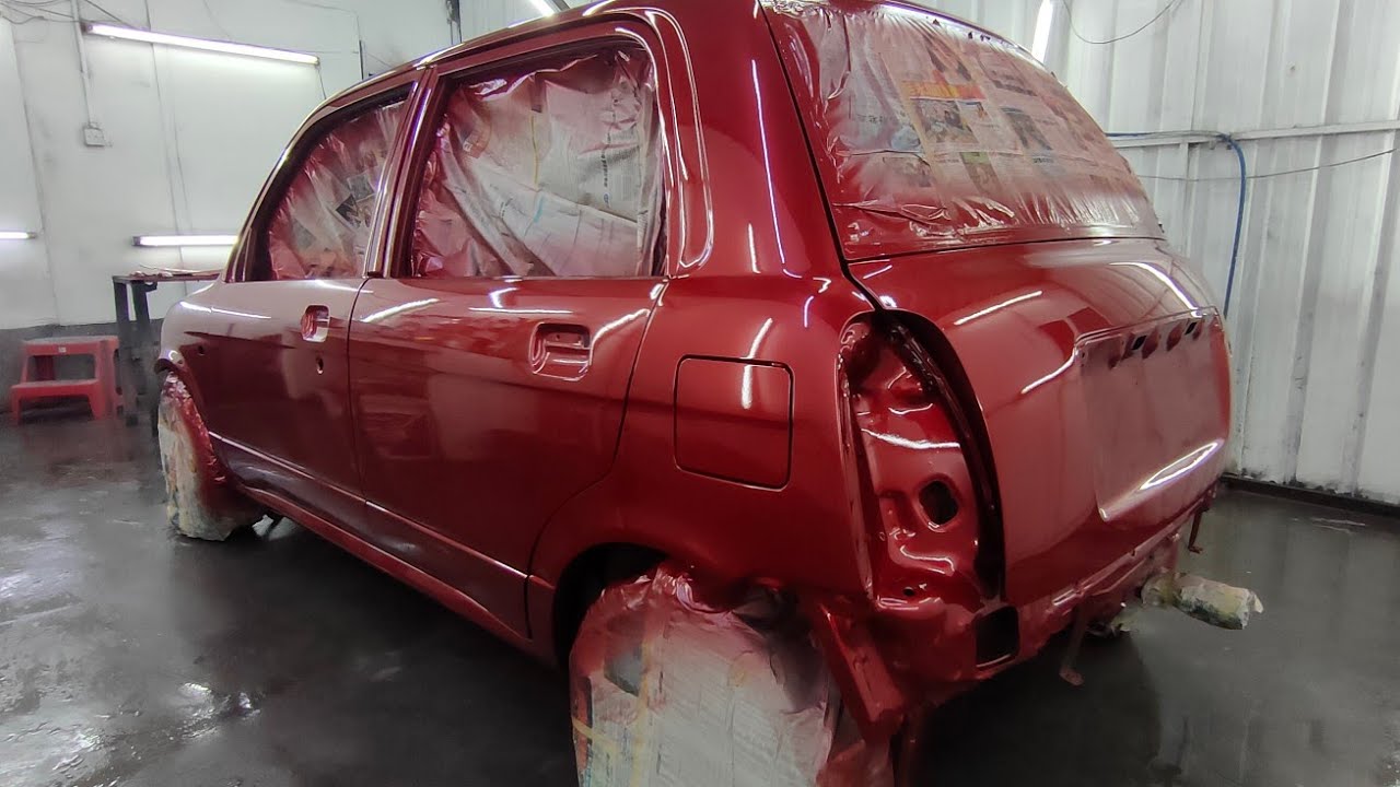 REPAINT PERODUA KELISA | DONE CHANGE COLOUR !