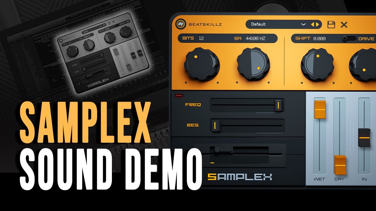 SampleX - Sampler Emulator  ( Sound Demo )