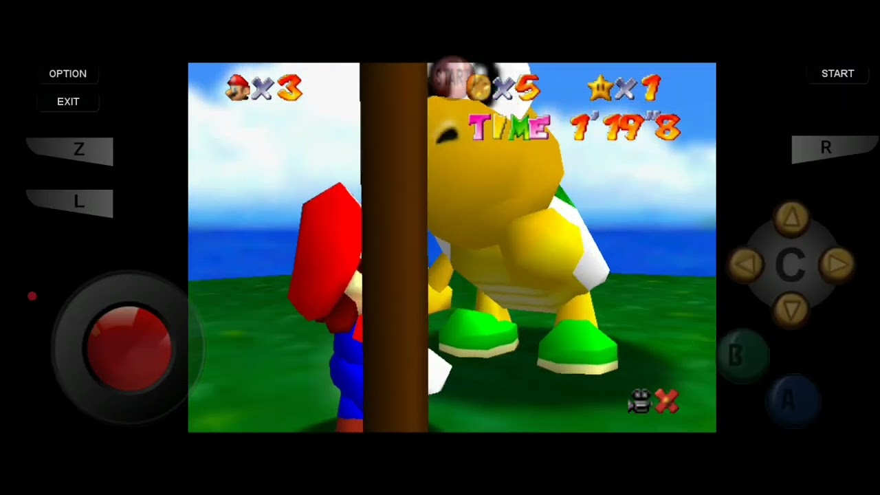 Mario 64 : @André_minecraft120 : episodio uno 