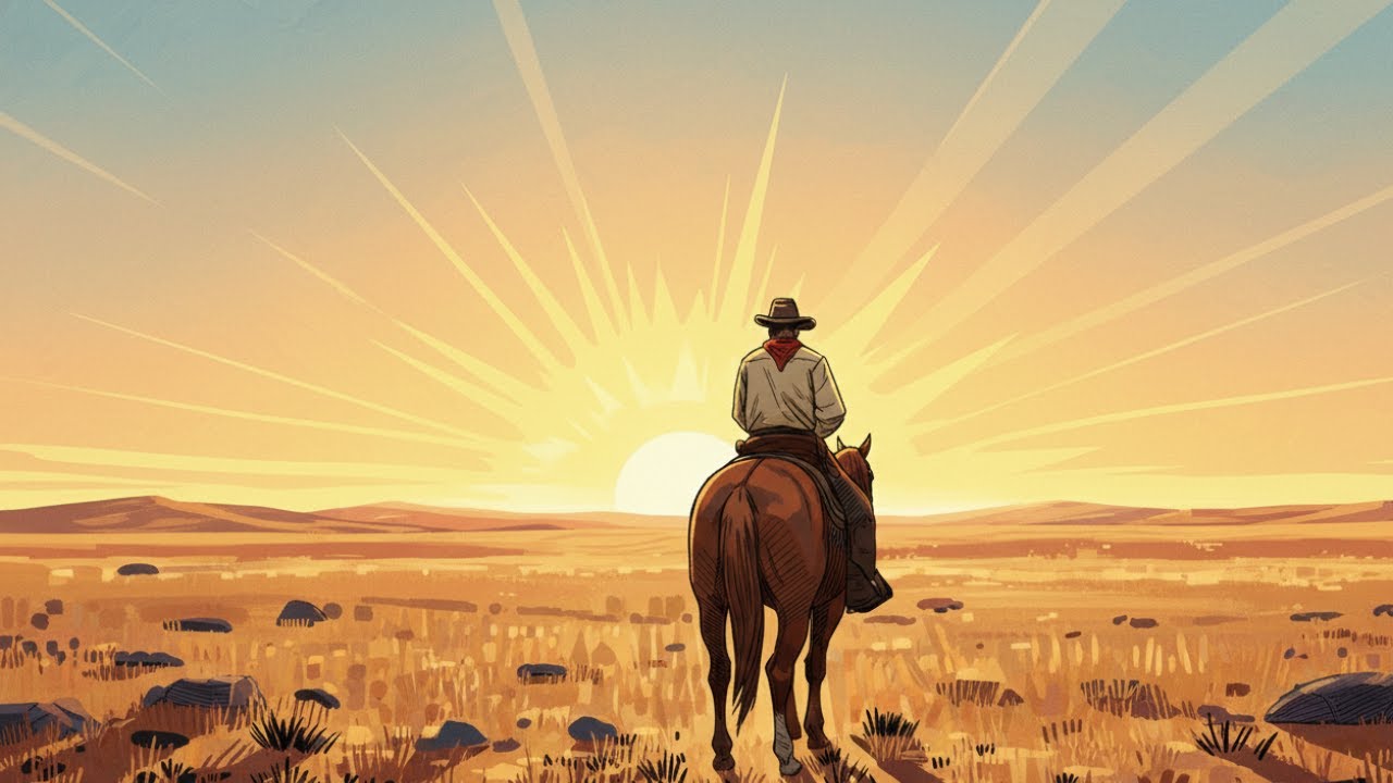 Cowboy at Daybreak | Peaceful Texas Cowboy Country Music #countrymusic #countrymusicTexas