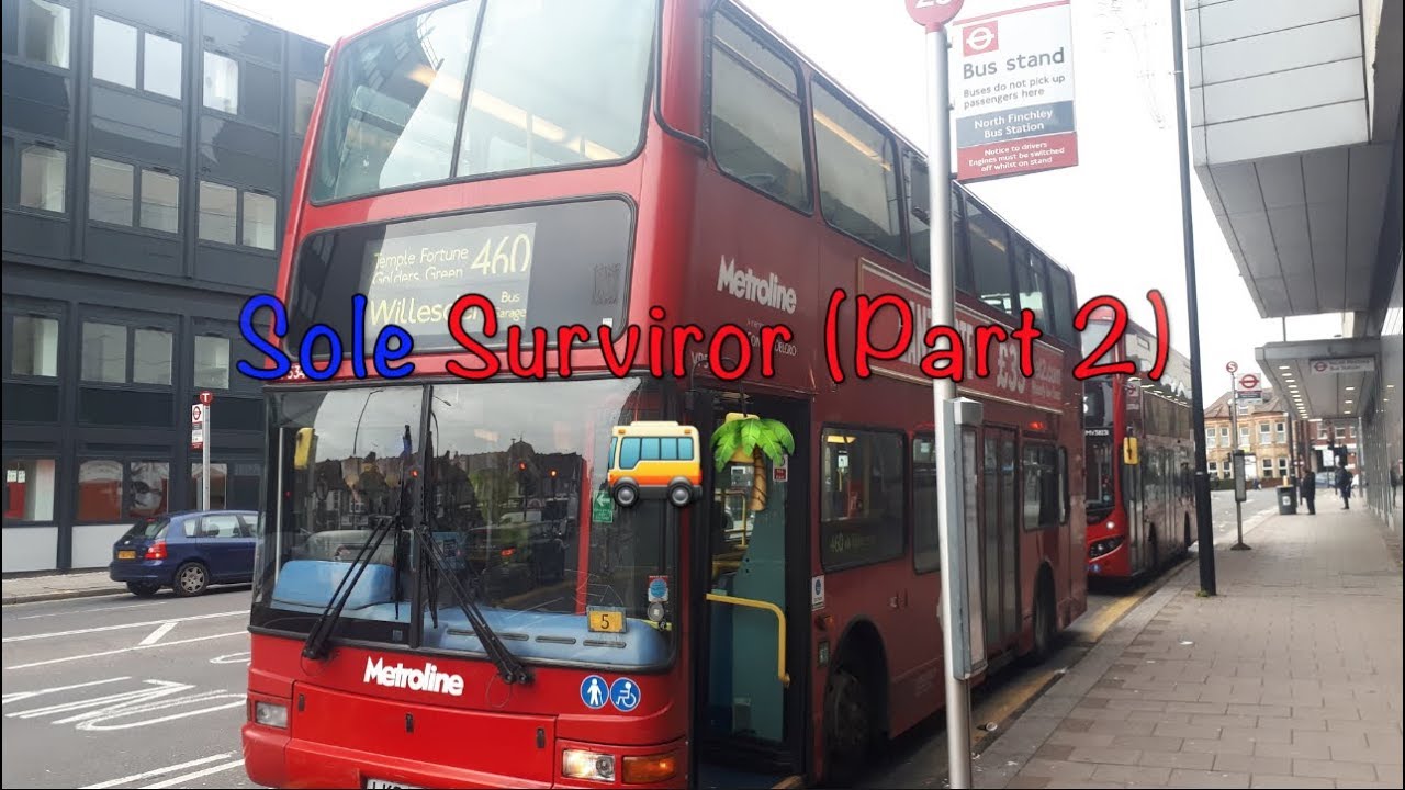 **Sole Survivor Part 2!** Ride on Metroline Plaxton President VP534 (LK04CUH) on the Route 460