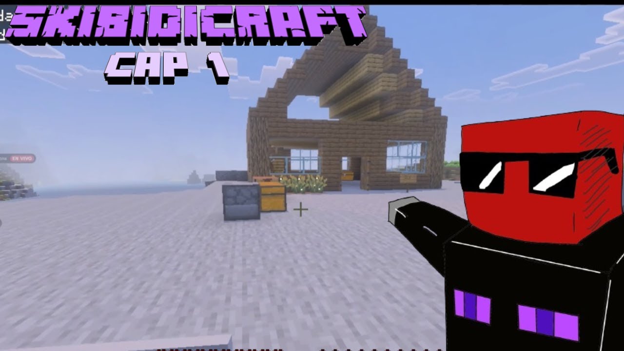 ¡¡SKIBIDICRAFT #1 CONSTRUYO MI CASA!! 🔥🥵