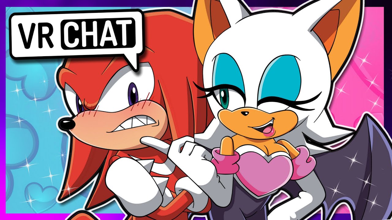 Rouge steals Knuckles heart | Sonic VRChat Stories