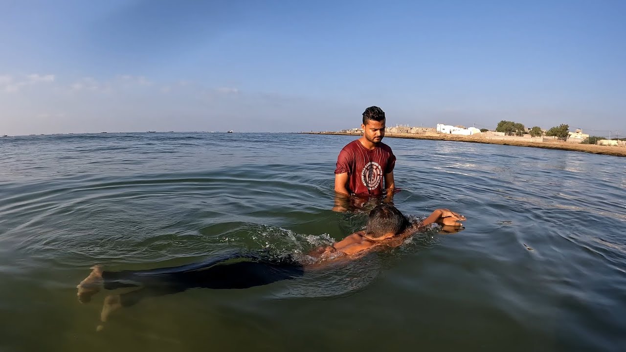 Learn Swimming / Sea Swimming Training / Basic Training / Abid Rehmani 